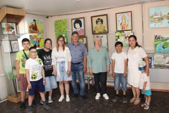 Открытие художественной выставки "Родной край"
