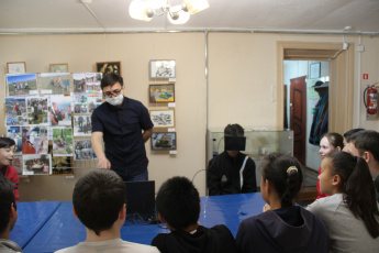 Встреча с детьми с ограниченными возможностями здоровья в рамках музейного кружка «Юный краевед» 